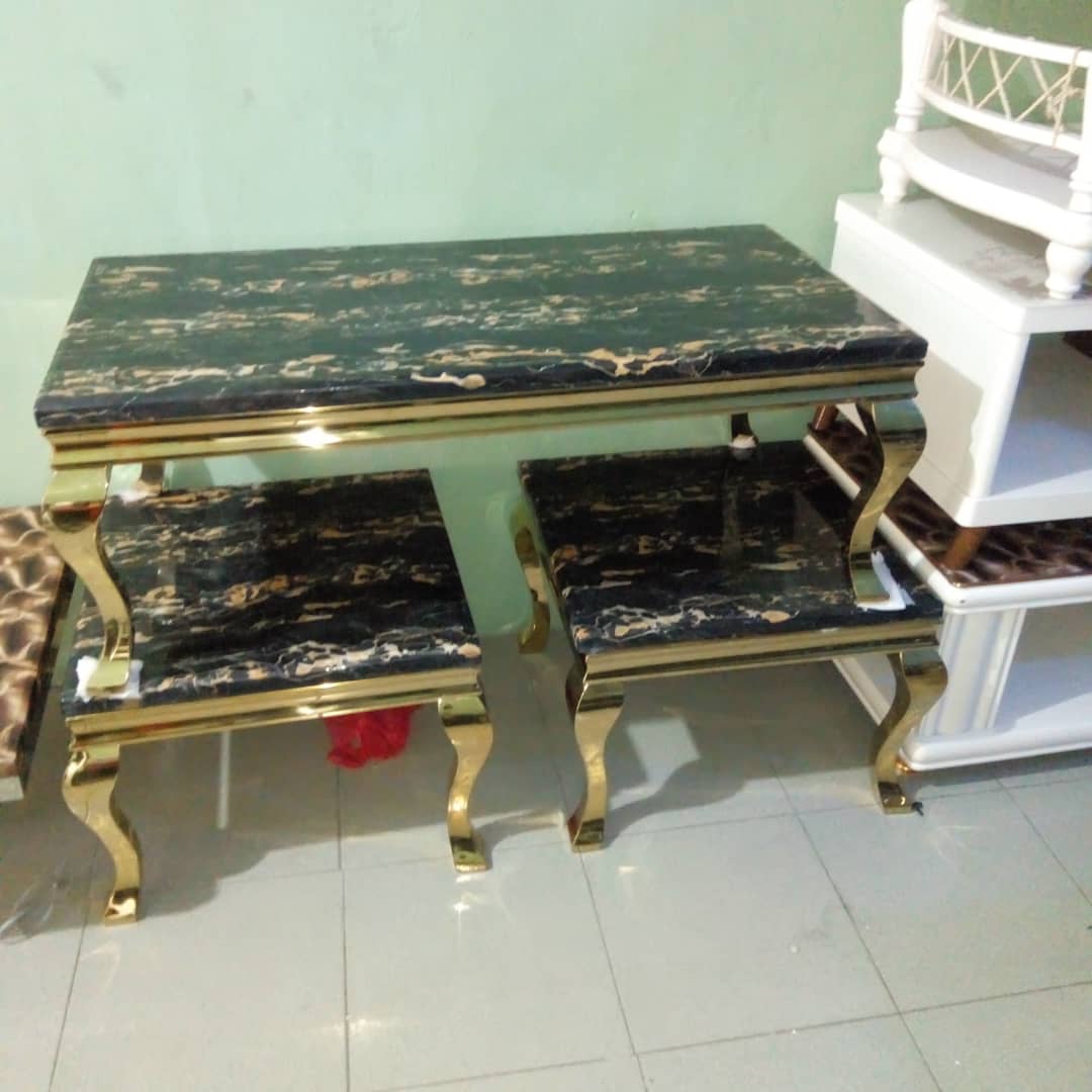Normal Table 1+2 Animal Leg Gold